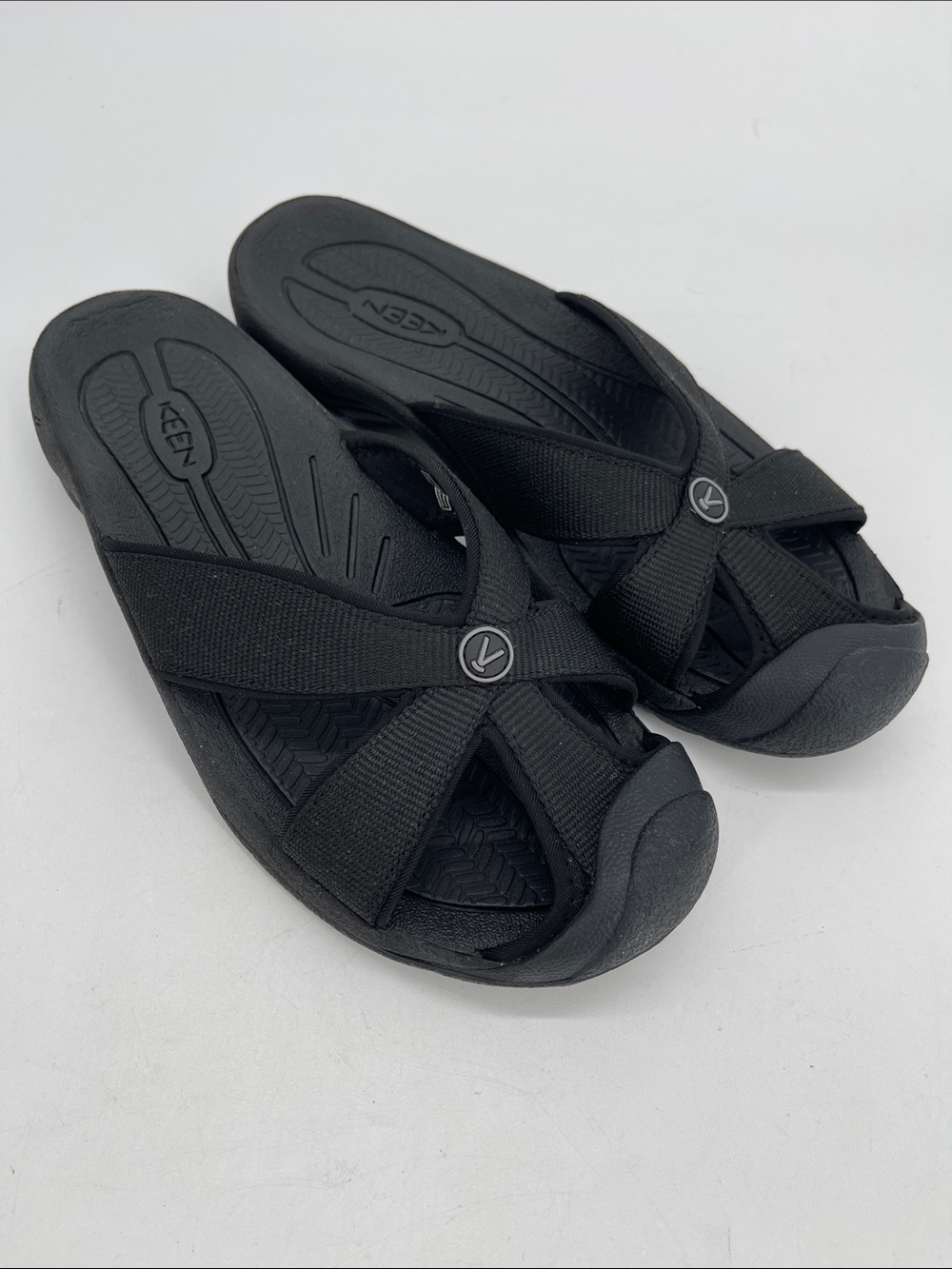 Keen Bali Slide Women’s Black Sandals Size 10.5